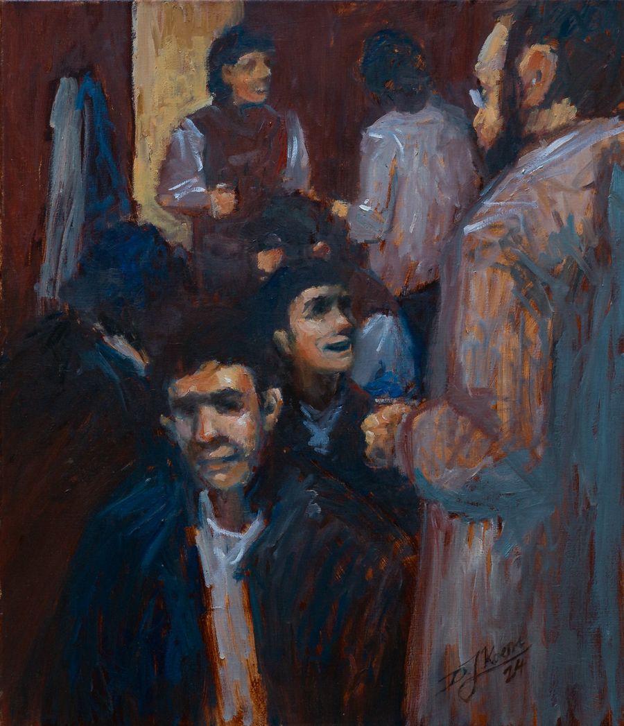 Café Scene (Beatniks)
